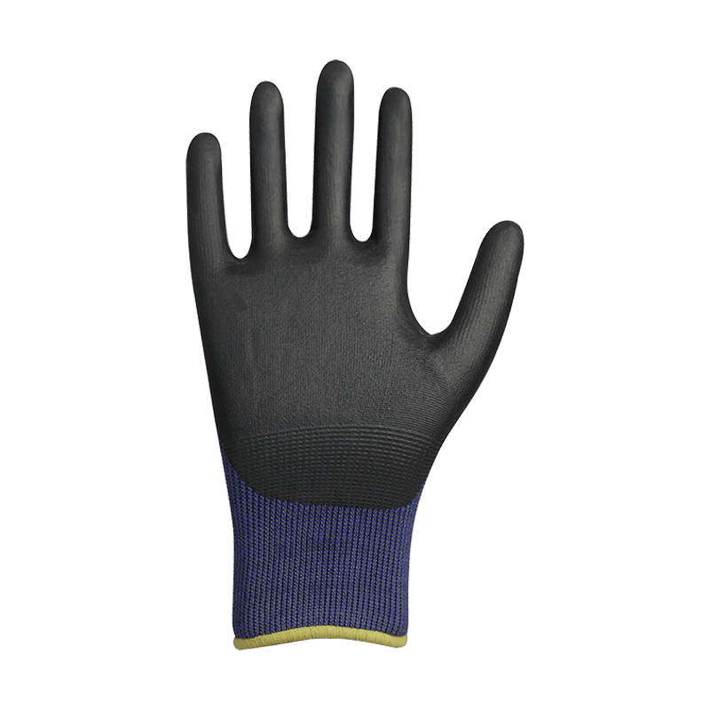 18G HPPE/steel fiber liner with foam nitrile coating