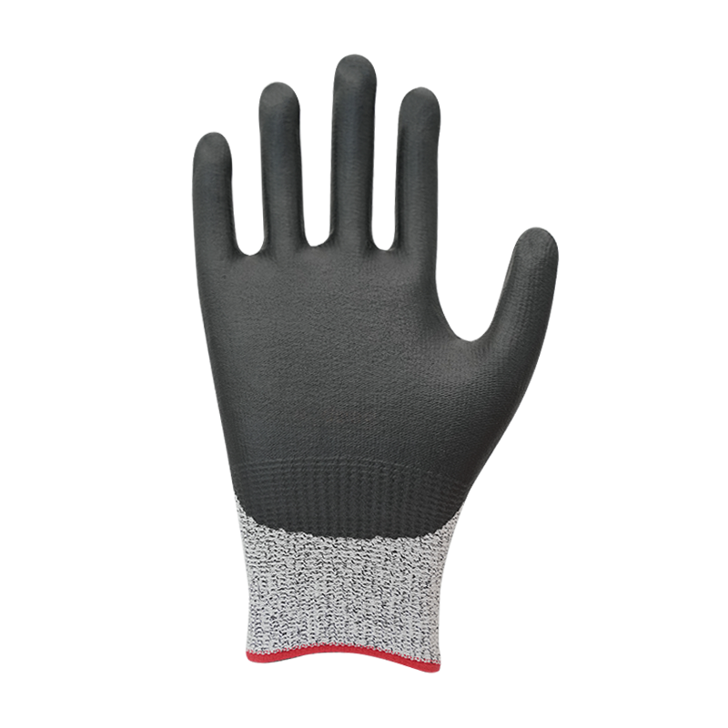 13G HPPE/glass fiber liner with foam nitrile coating