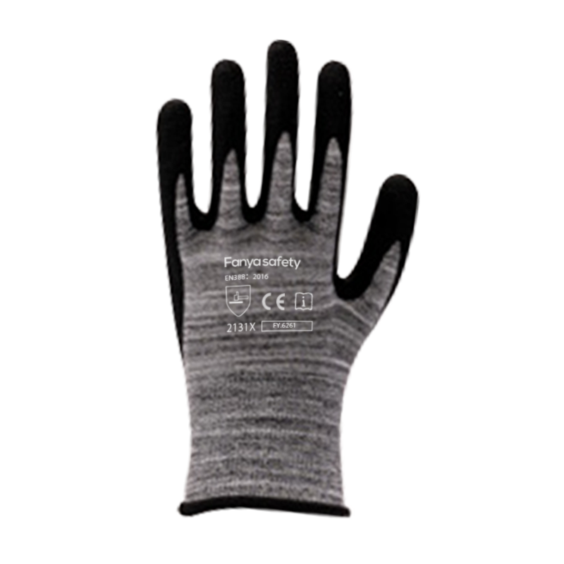 13G COOLMAX liner with foam nitrile coating