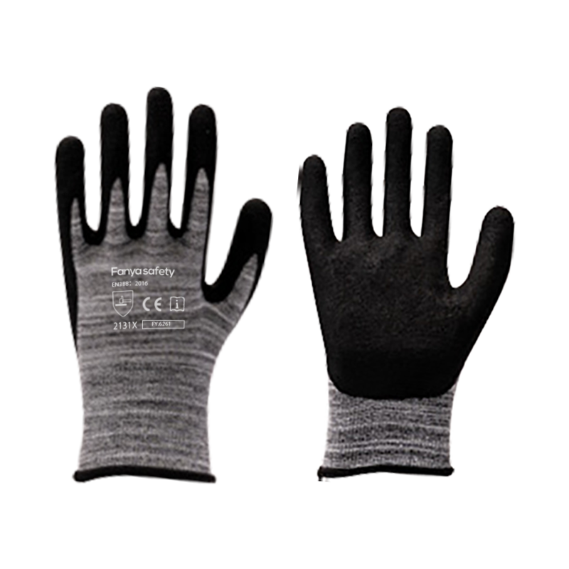 13G COOLMAX liner with foam nitrile coating