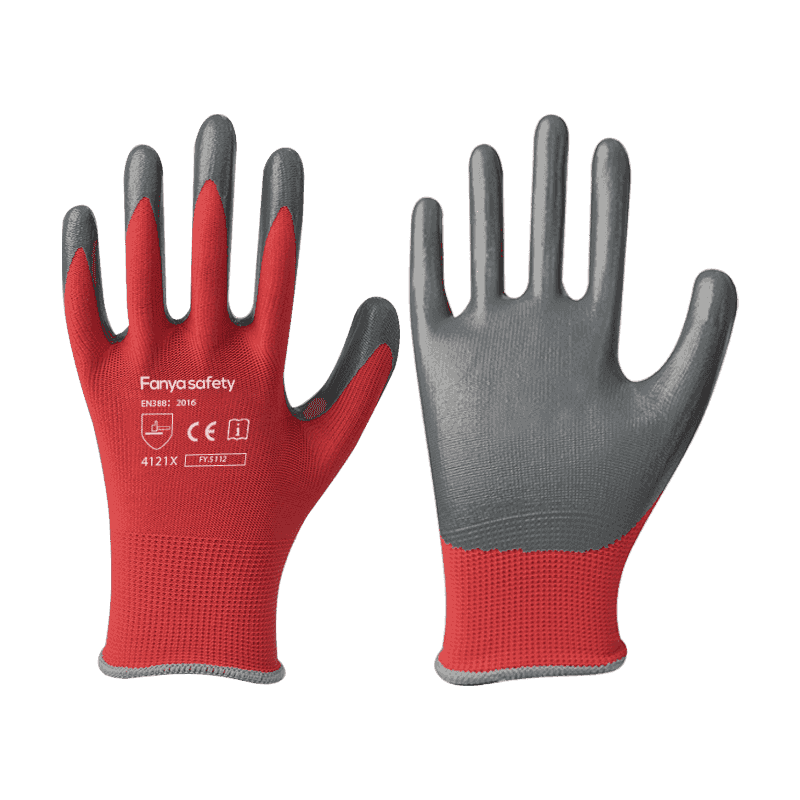 13G polyester liner with nitrile coating