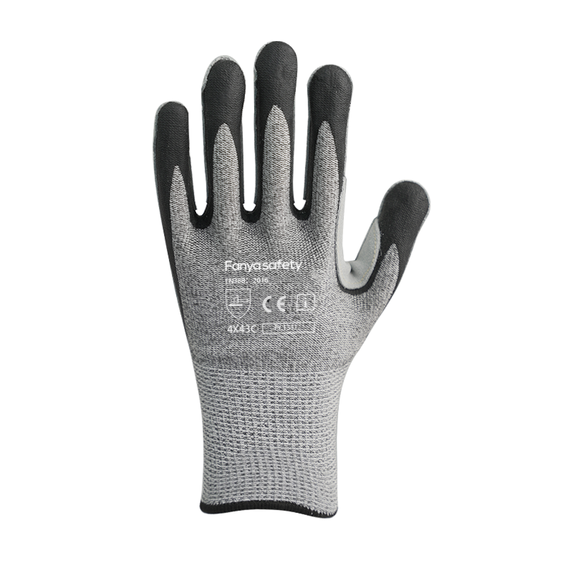 13G HPPE  fiber liner sewing cow leather