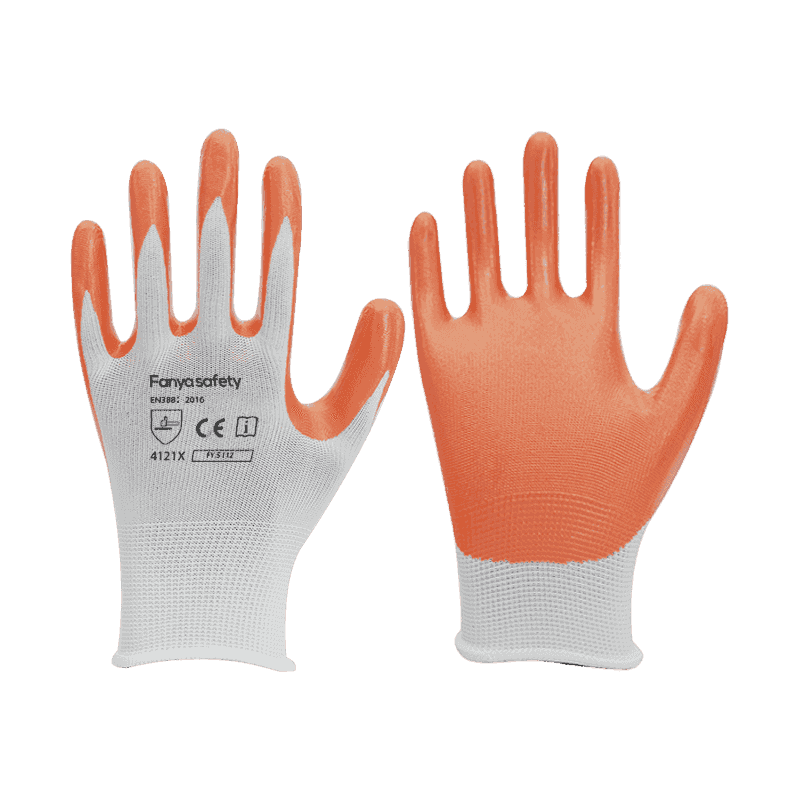 13G polyester liner with nitrile coating