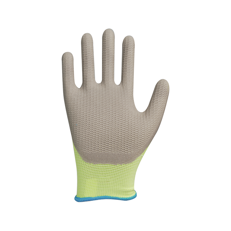 13G polyester with anti slip foam latex coating